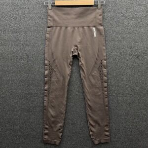 Gymshark Leggings Womens Medium Brown Energy Seamless High Waist GLLG1828